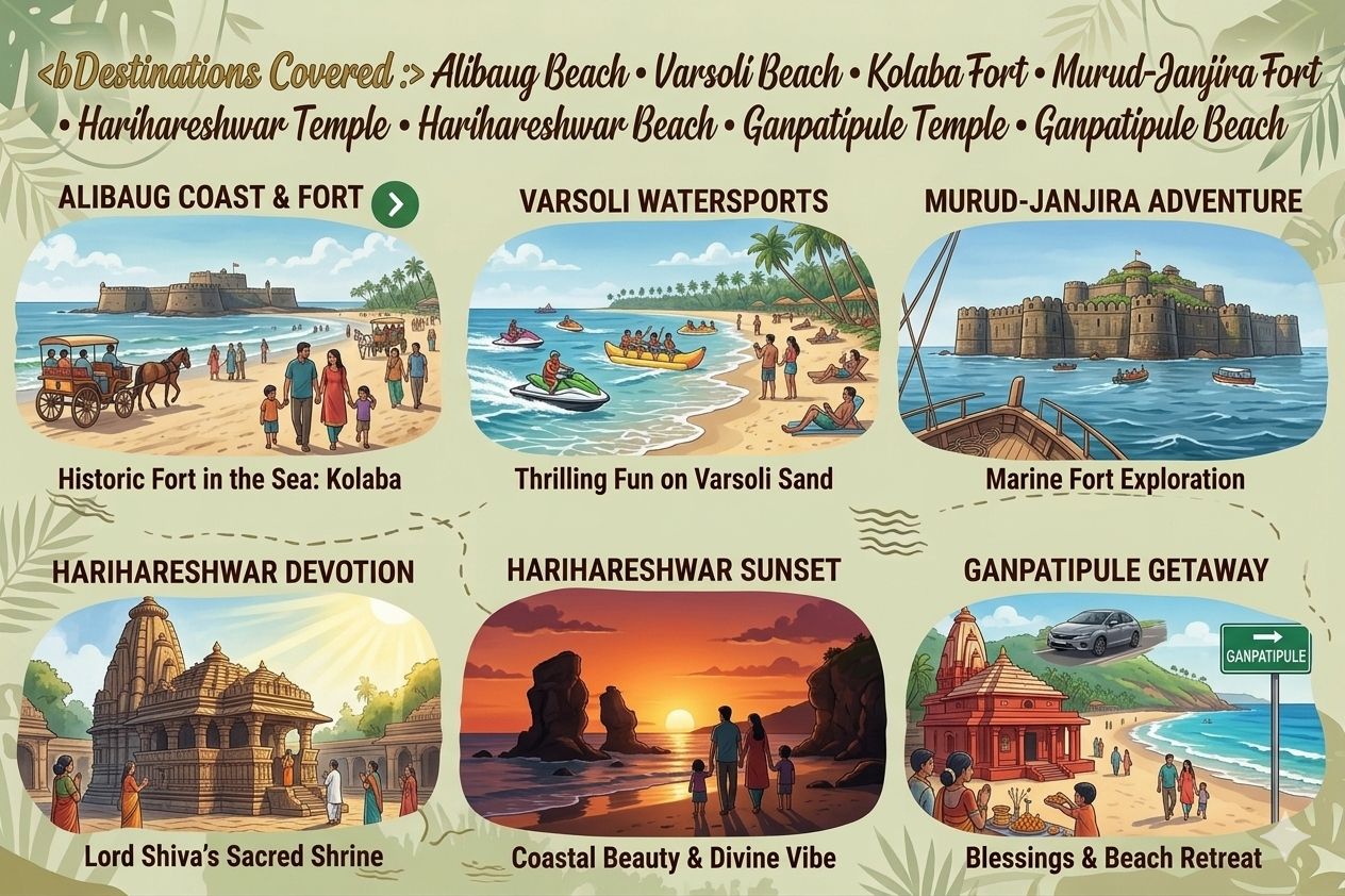 konkan tour package 3 days
