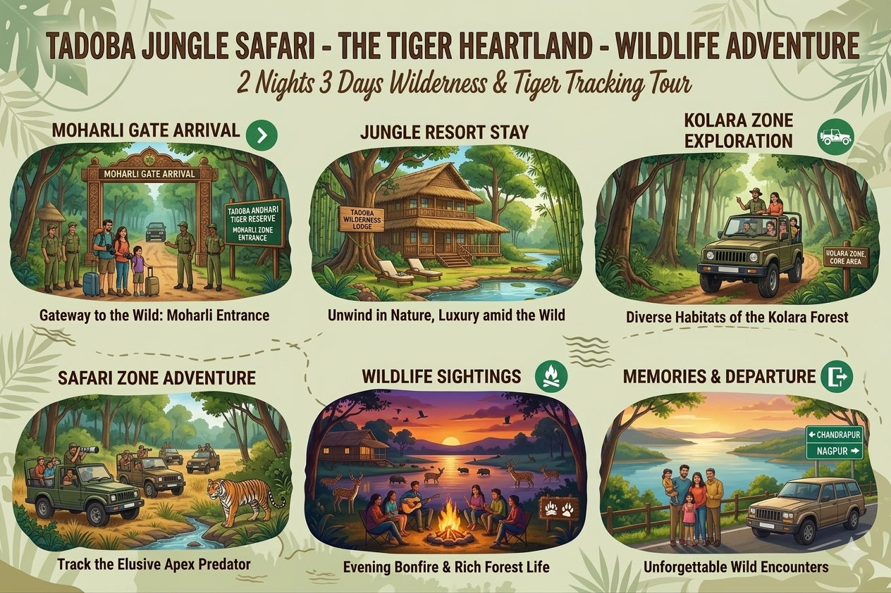 tadoba jungle safari package