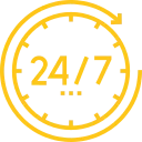 24/7 taxi service