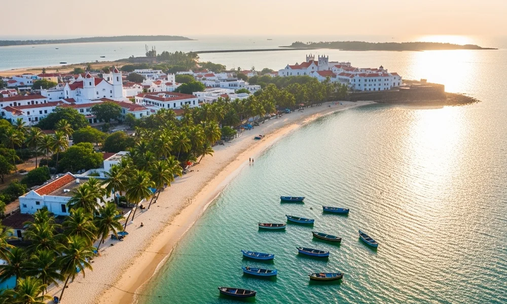 Diu Beach Portuguese Heritage