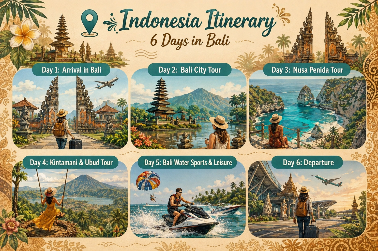 indonesia tour package bali ubud nusa penida