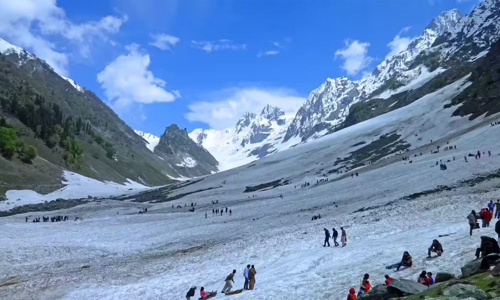 Sonamarg glacier trek Kashmir – alpine meadow and adventure tour package