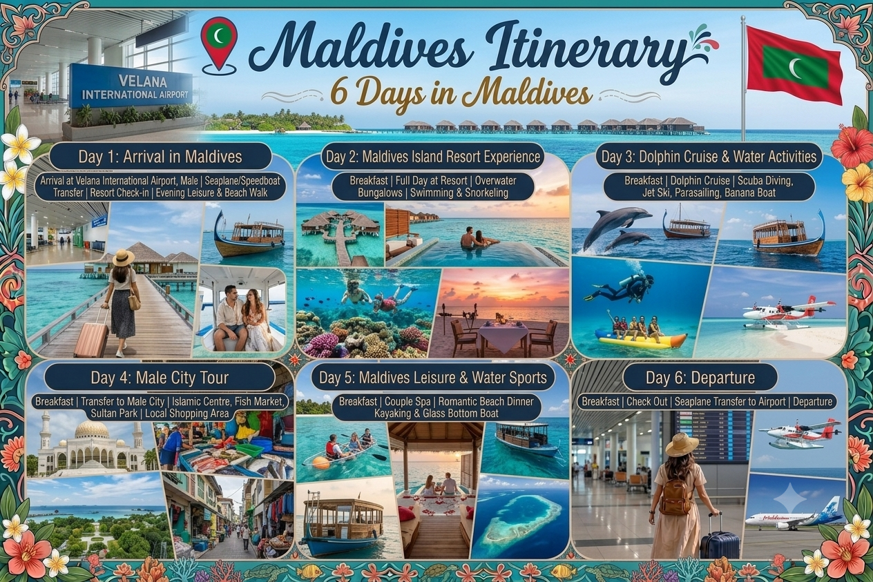 maldives tour package male private island resort