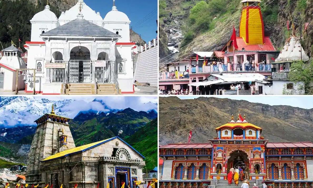 Char Dham temples Uttarakhand pilgrimage tour